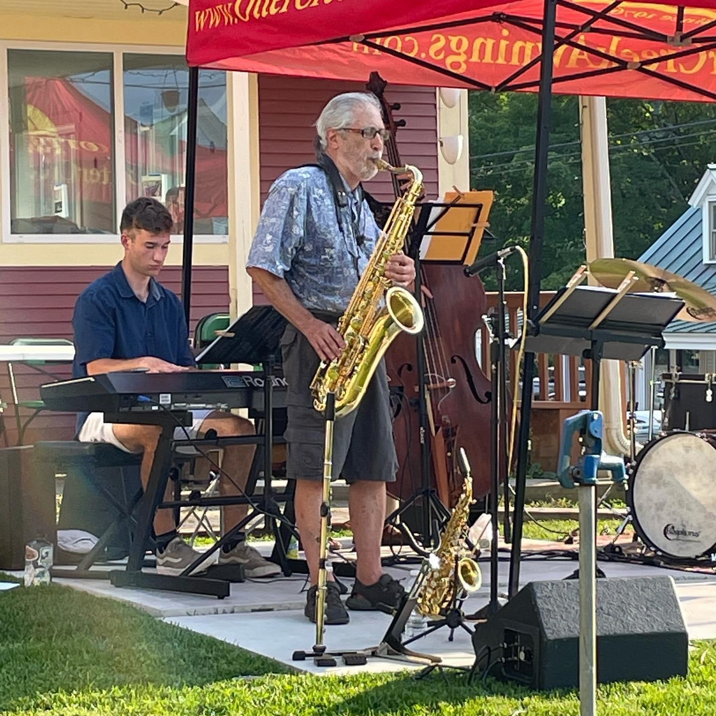 A performance at the Main Street Live Music Series in Stowe