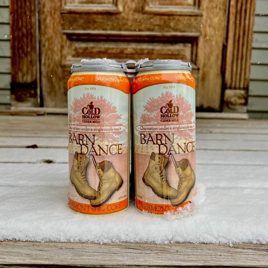 Barn Dance is one of Cold Hollow Cider Mill's signature hard cider flavors, photo by Cold Hollow Cider Mill